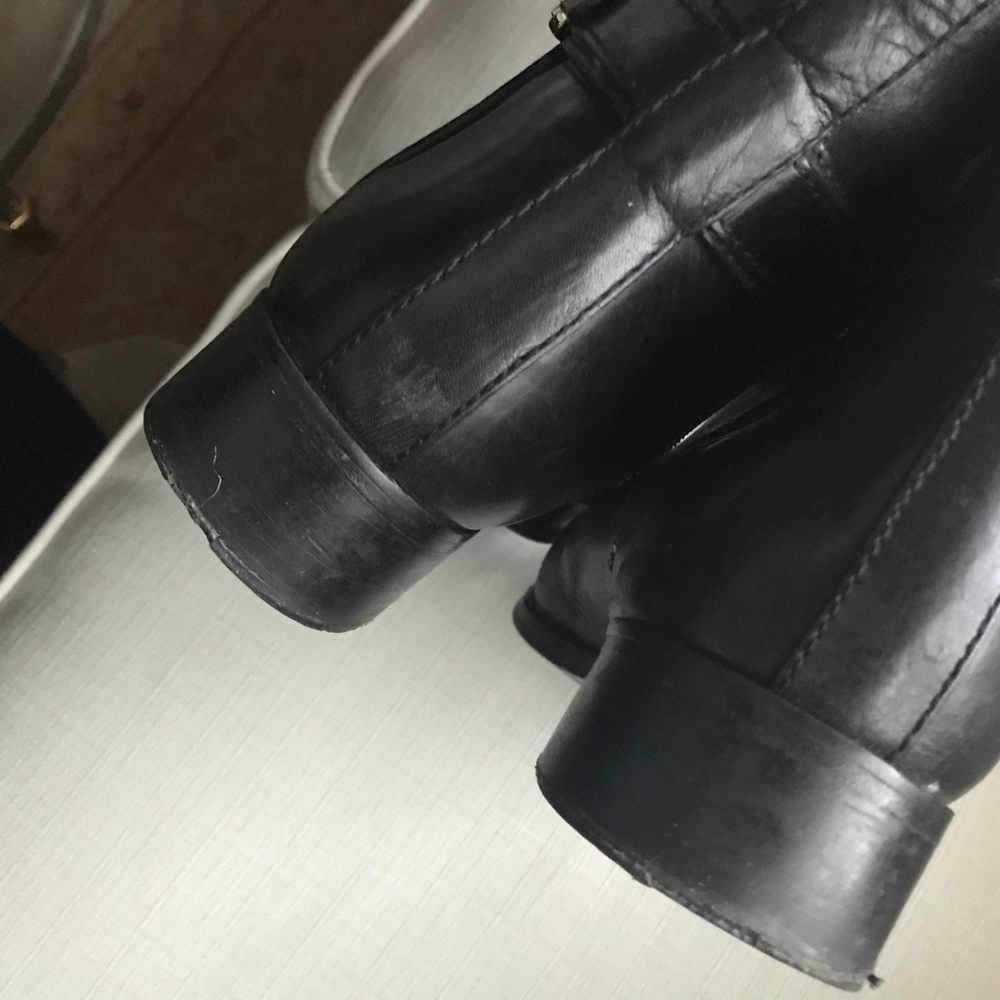 💲⬇️($185)Tory Burch Alessandra leather boots - Picture 6 of 8